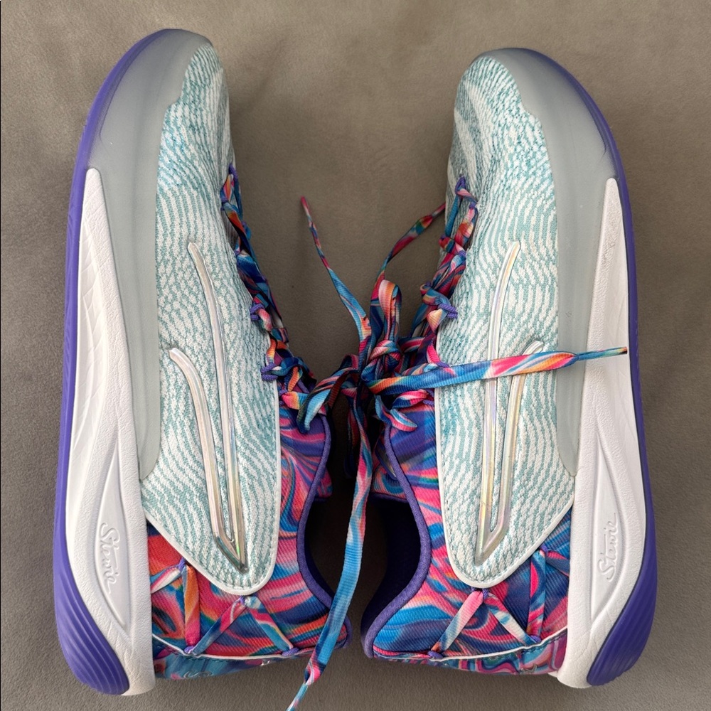 Puma Stewie 4 Prism, Men’s 10.5, Women’s 12 Basketball Shoes - Picture 8 of 12
